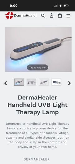 Derma healer UVB Light