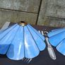 Vintage Stained Glass Ceiling Shades Image 5