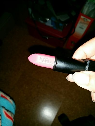 Nars Audacious lipstick in Natalie
