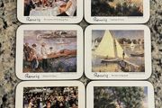 Jason Products Coasters Rectangular Renoir Set of 6