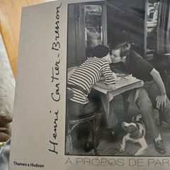 A Propos De Paris.  By Henri Cartier Bresson.  Large Volume Paperback In Good Condition.  See Photos For Same.