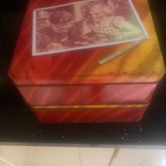 Vintage 90's "Crawfords" Biscuit Tins x 2