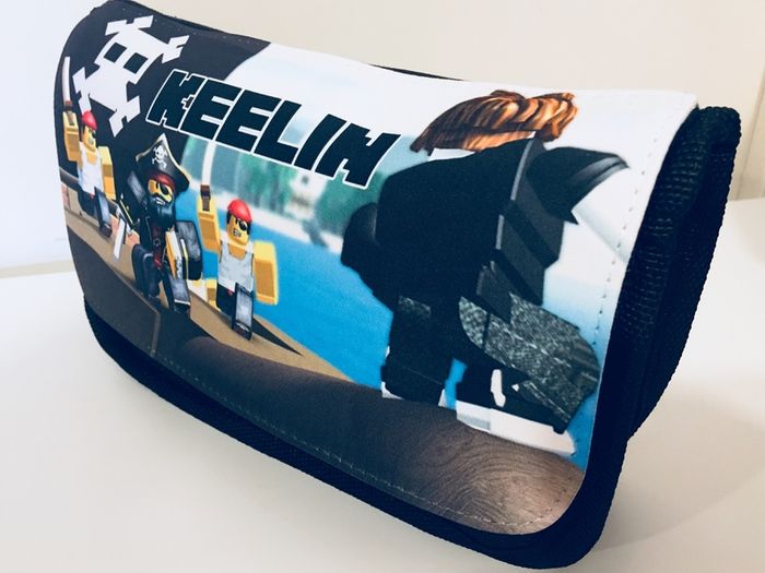 Lego Pirates printed Personalised Pencil Case / Make up bag / back to school stationary