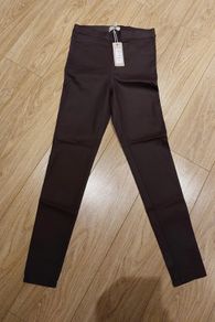 Brand new coated (leather like) jeggins - size 10 long