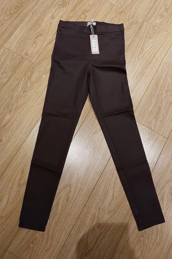 Brand new coated (leather like) jeggins - size 10 long