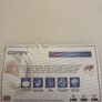 Small double bed with comfy dream orthopaedic memory foam mattress and headboard Image 5