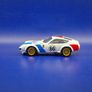 Hot Wheels Ferrari 365 GTB4 C with custom wheels. Image 4