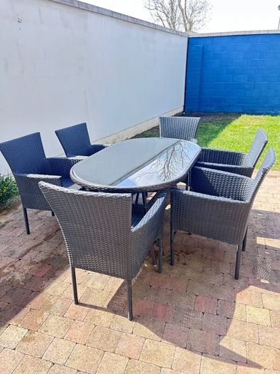 Garden table and chairs
