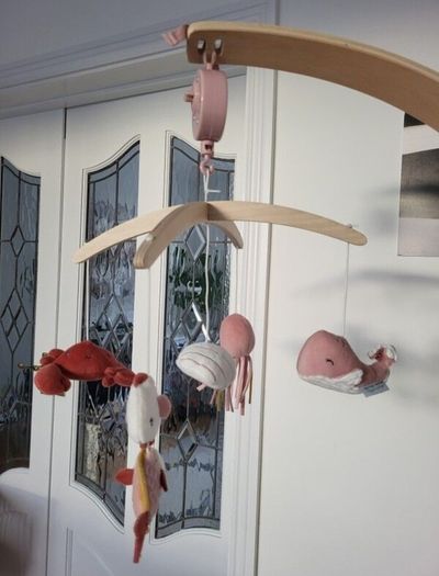 Wooden Music Baby Mobile