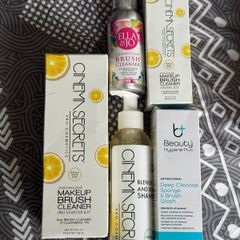 Cinema secret and ella & Jo, beauty hygiene plus brushes cleanser new