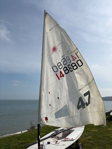 Laser dinghy
