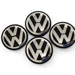 4pcs 56mm Wheel Alloy Center Cap Hub Cover Emblem Badge Emblem For VW Volkswagen  Golf Jetta Beetle J0601171