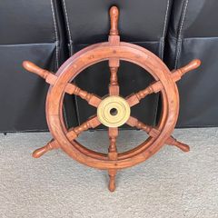 Nautical ship wheel