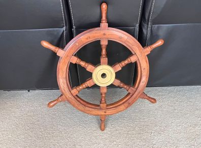 Nautical ship wheel