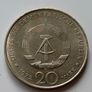 20 Mark 1972 East Germany DDR Friedrich von Schiller Image 2