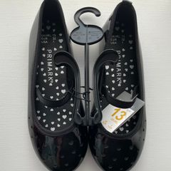 BRAND NEW Girls Black Pumps: Size 13