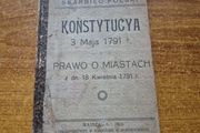 Uniqie Item. Antique 1916, Polish Constitution 1791