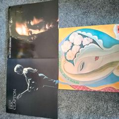 Eric Clapton vinyl albums x3