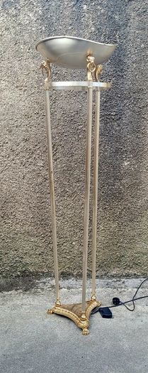 Vintage Mariner torchiere lamp