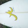 Surfboard & Padded surfboard bag Image 5