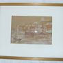 G.S. French UK Early 20th C Painting Whitby Harbour Image 8