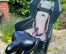 Polisport bike seat incl. frame bracket. Up to 22kg