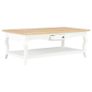 Coffee Table White 110x60x40 cm MDF Image 4