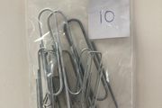 Stationery: Vintage paper clips x 10
