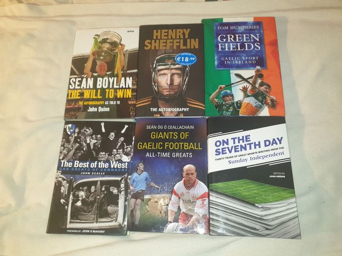 Now Reduced to Clear A Selection of Gaa Hard Back Books / Autobiographys