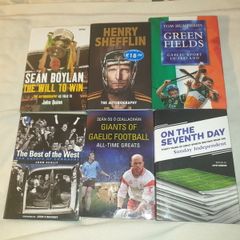 Now Reduced to Clear A Selection of Gaa Hard Back Books / Autobiographys