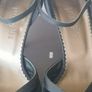 Principles Black Glitter Strappy Sandals.  Size EU 36.  UK 3. Image 6