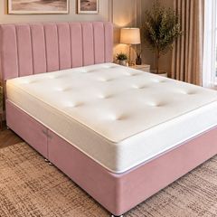 single bed and mattress