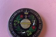 Queen Elizabeth II Silver Jubilee Coin