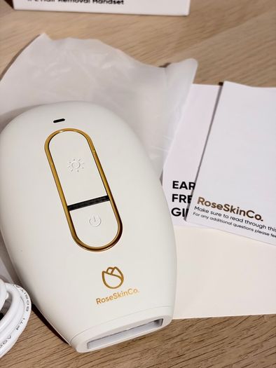 IPL hair removal handset