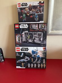 lego Star Wars battle packs x 3