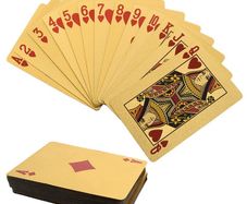 Gold Playing Cards