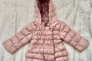 NEXT powder pink girls coat 6-9 mths