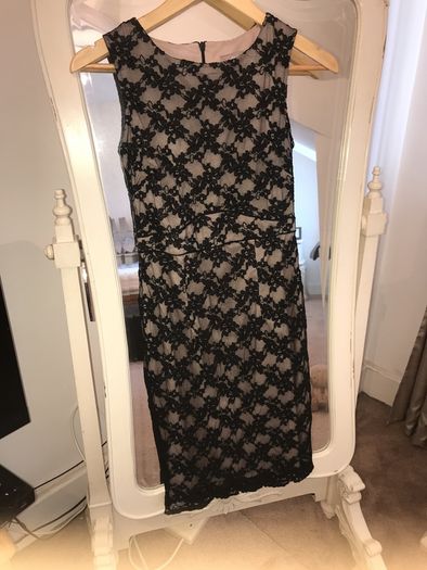 Beautiful Black Lace Dress size 8