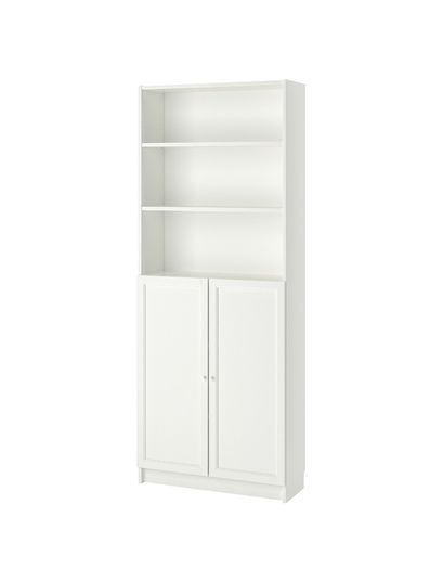 2 Oxberg doors IKEA for Billy Bookcase