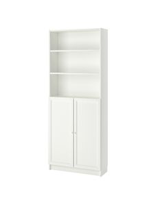 2 Oxberg doors IKEA for Billy Bookcase