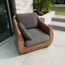 Lounge Sofa & Armchair Set, Lazaretta Rattan Natural Image 4