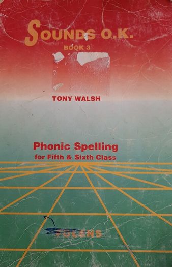 old school book Phonic spelling Folens 1990