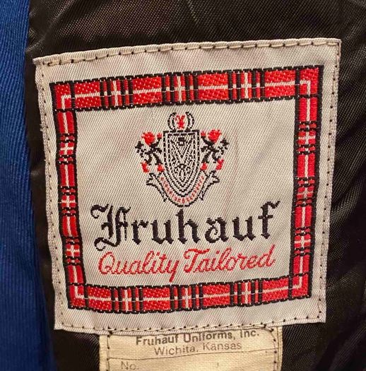 Vintage irish/American band jacket,  possibly militaria