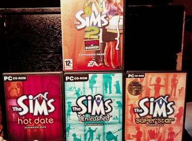 The Sims Expansion Packs .PC CD ROM.X4.