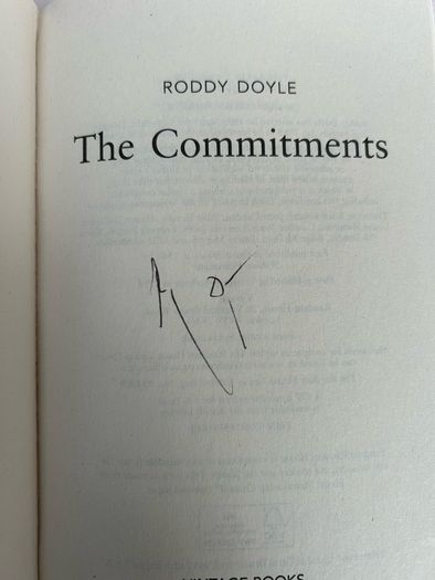 The Commitments by Roddy Doyle SIGNED paperback