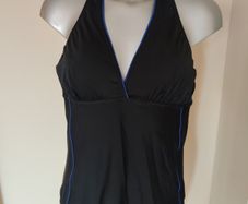BNWT black Evans swimsuit size UK26 EU54cup DD-E Postage included