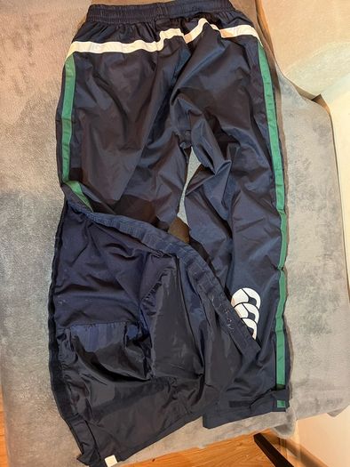 Ireland rugby Canterbury waterproof Training pants Velcro XL