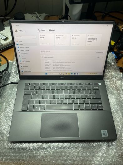 Dell i5 pro 10th gen 8gb 256 win 11 pro
