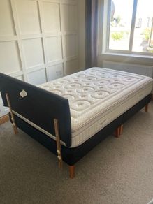 Bed and mattress