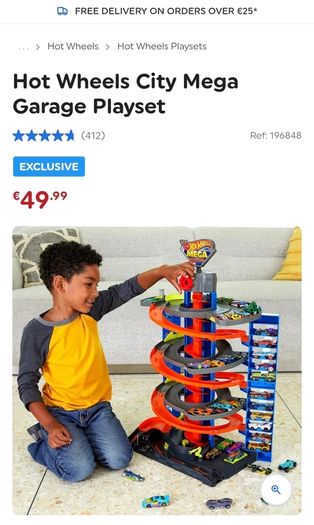 Hot wheels garage